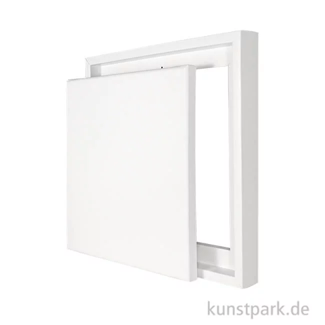 Artikelbild 1 des Artikels “Schattenfugenrahmen mit Keilrahmen - Weiß 40 x 40 cm“