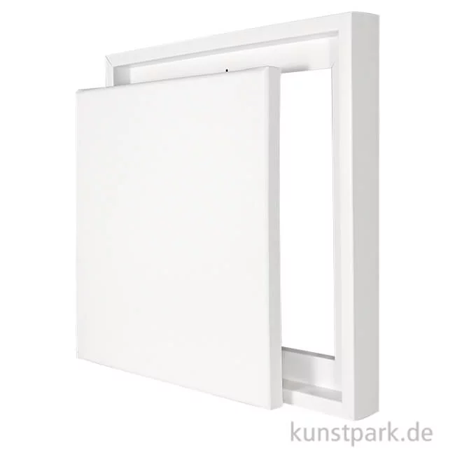 Artikelbild 1 des Artikels “Schattenfugenrahmen mit Keilrahmen - Weiß 50 x 50 cm“