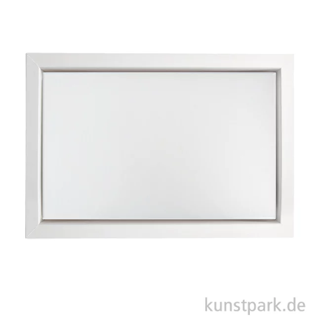 Artikelbild 1 des Artikels “Schattenfugenrahmen mit Keilrahmen - Weiß 60 x 80 cm“