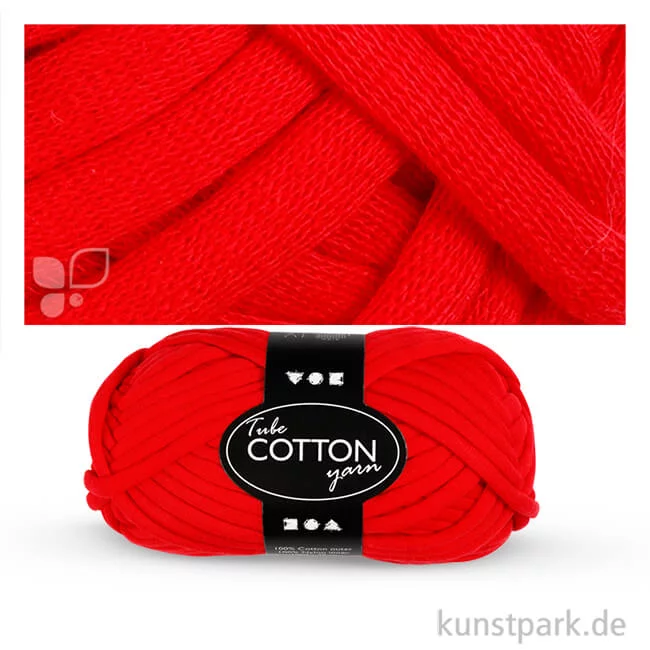 Artikelbild 1 des Artikels “Schlauchgarn 100g Rot“