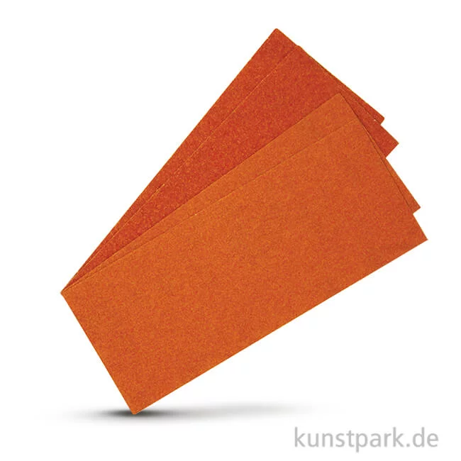 Artikelbild 1 des Artikels “Schleifpapier für Shabby Chic, 4er Set mit 2 Körnungen, 115x280 mm “