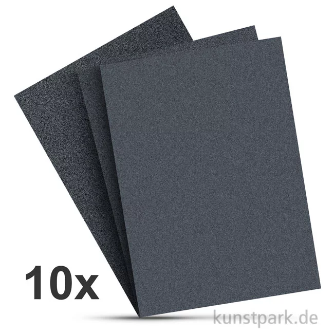 Artikelbild 1 des Artikels “Schleifpapier Set, verschiedene Körnungen, 23 x 28 cm, 10 Stück “