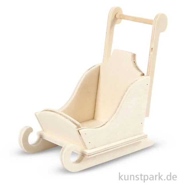 Artikelbild 1 des Artikels “Deko Schlitten aus Holz, 8x5x9 cm “