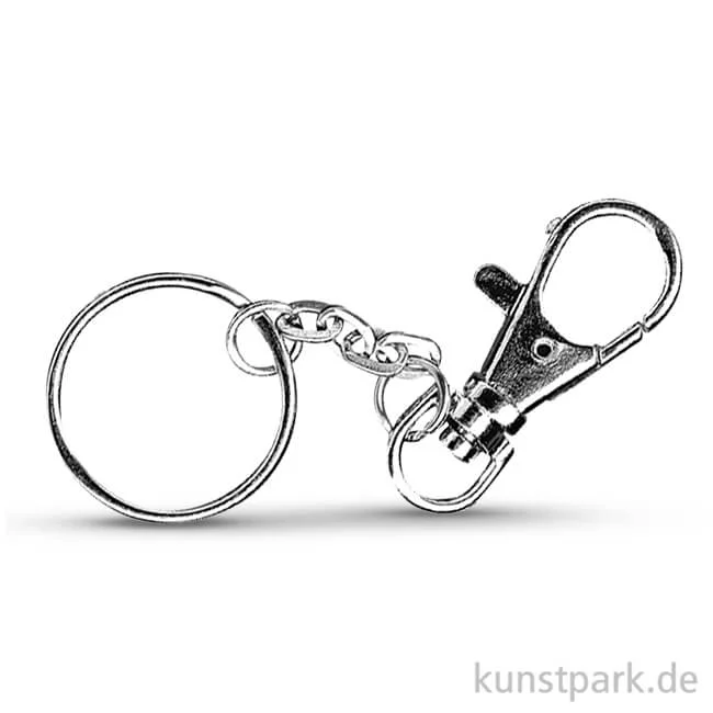 Artikelbild 1 des Artikels “Schlüsselanhänger mit Karabiner, 25mm, 2 Stück “