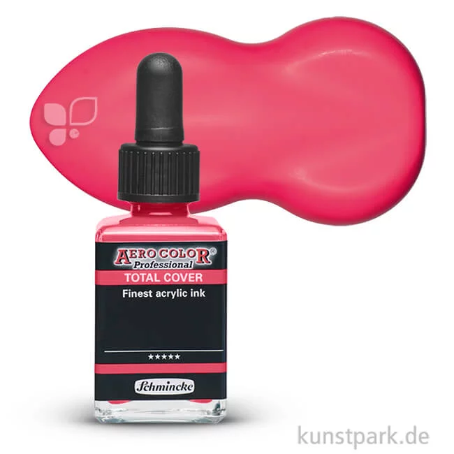 Artikelbild 1 des Artikels “Schmincke AEROCOLOR Total Cover 28 ml Einzelfarbe | 833 Runbinrot“