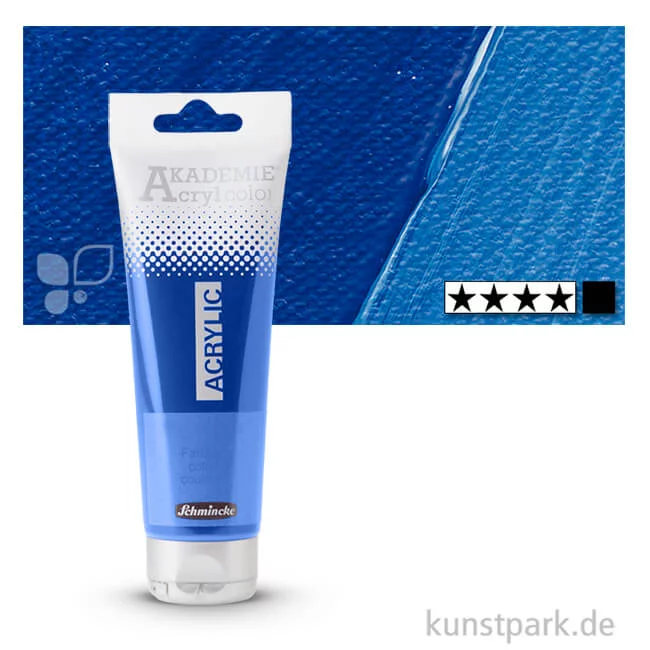 Artikelbild 1 des Artikels “Schmincke AKADEMIE Acrylfarben 120 ml Tube | 443 Kobaltblauton dunkel“