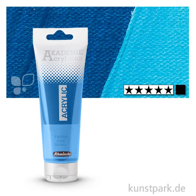 Artikelbild 1 des Artikels “Schmincke AKADEMIE Acrylfarben 120 ml Tube | 449 Coelinblau“