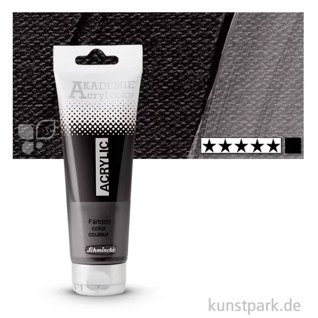 Artikelbild 1 des Artikels “Schmincke AKADEMIE Acrylfarben 120 ml Tube | 770 Eisenoxidschwarz“