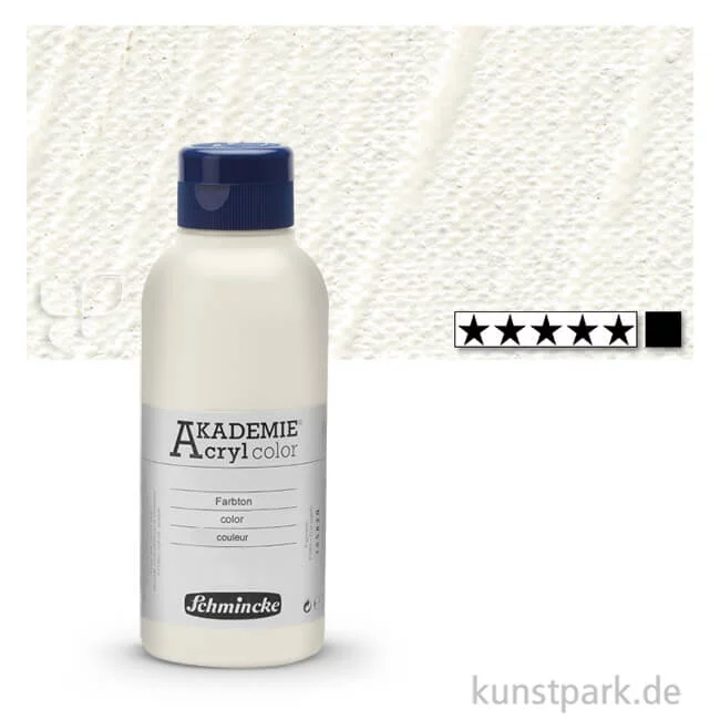 Artikelbild 1 des Artikels “Schmincke AKADEMIE Acrylfarben 250 ml Flasche | 111 Titanweiß“