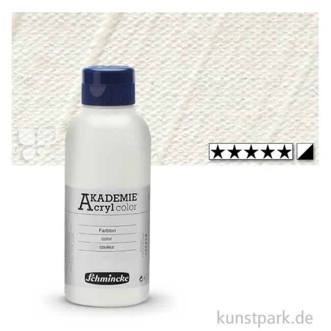 Artikelbild 1 des Artikels “Schmincke AKADEMIE Acrylfarben 250 ml Flasche | 113 Mischweiß“