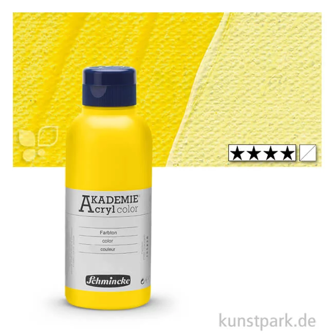 Artikelbild 1 des Artikels “Schmincke AKADEMIE Acrylfarben 250 ml Flasche | 222 Zitronengelb“