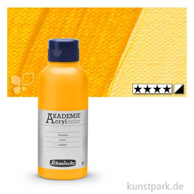 Artikelbild 1 des Artikels “Schmincke AKADEMIE Acrylfarben 250 ml Flasche | 225 Chromgelbton“