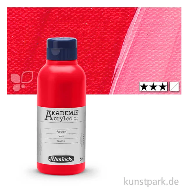 Artikelbild 1 des Artikels “Schmincke AKADEMIE Acrylfarben 250 ml Flasche | 340 Karminrot“