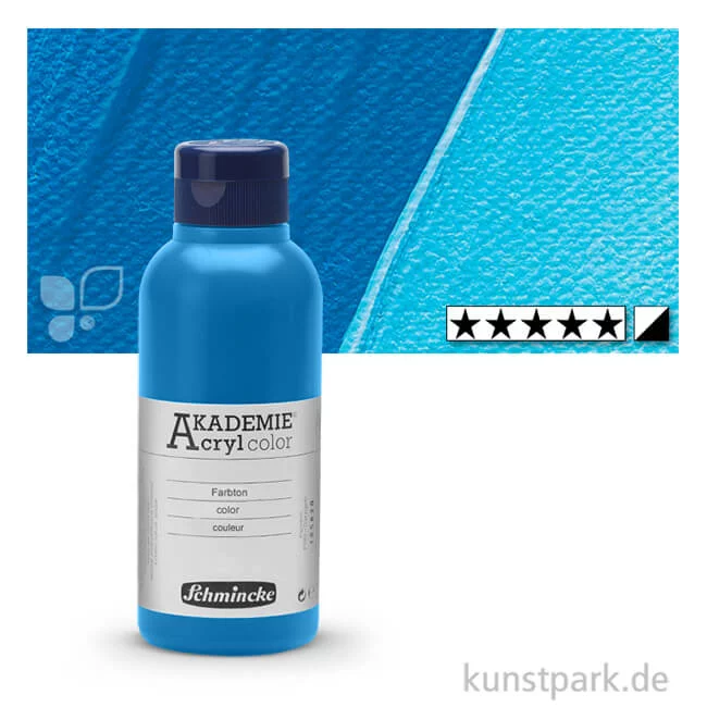 Artikelbild 1 des Artikels “Schmincke AKADEMIE Acrylfarben 250 ml Flasche | 446 Primär Cyan“