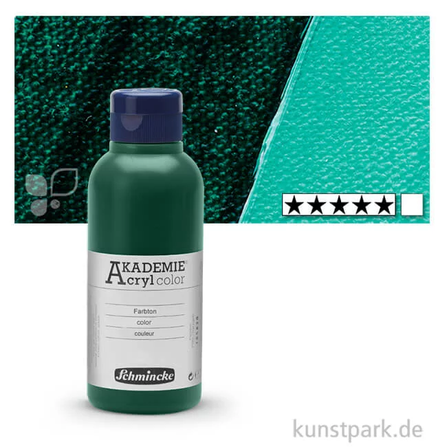 Artikelbild 1 des Artikels “Schmincke AKADEMIE Acrylfarben 250 ml Flasche | 551 Phthalogrün“