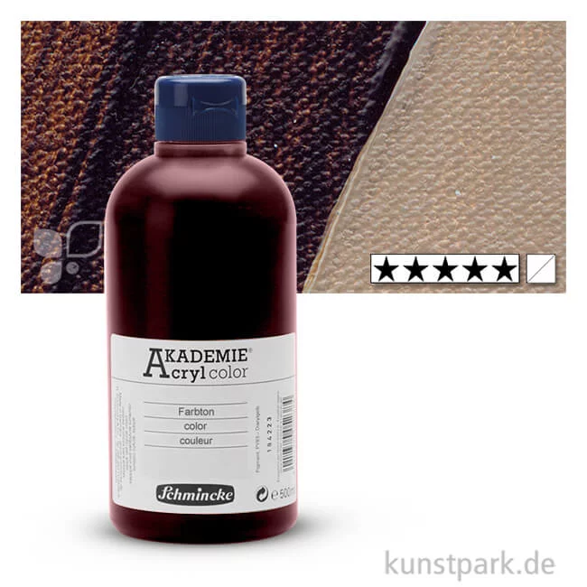 Artikelbild 1 des Artikels “Schmincke AKADEMIE Acrylfarben 500 ml Flasche | 668 Vandyckbraun“