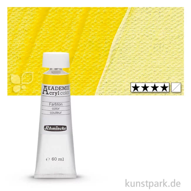 Artikelbild 1 des Artikels “Schmincke AKADEMIE Acrylfarben 60 ml Tube | 222 Zitronengelb“