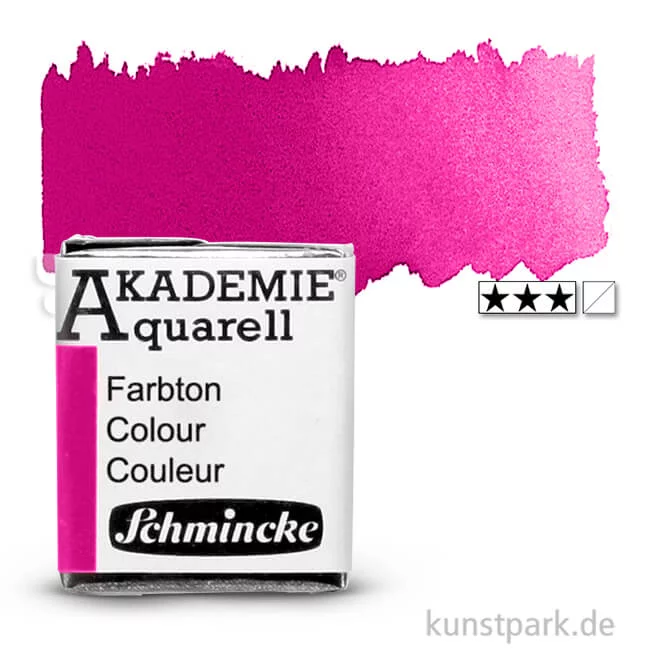 Artikelbild 1 des Artikels “Schmincke AKADEMIE Aquarellfarben 1/2 Napf | 336 Magenta“
