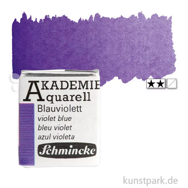 Artikelbild 1 des Artikels “Schmincke AKADEMIE Aquarellfarben 1/2 Napf | 441 Blauviolett“