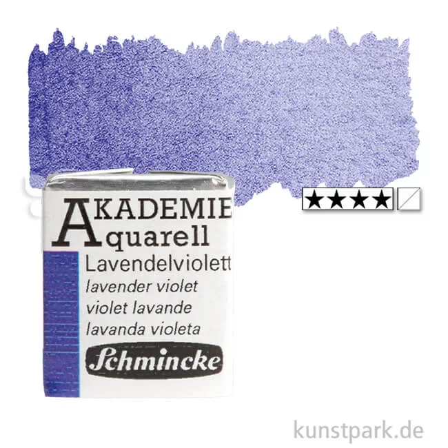 Artikelbild 1 des Artikels “Schmincke AKADEMIE Aquarellfarben 1/2 Napf | 449 Lavendelviolett“