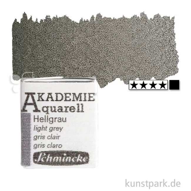 Artikelbild 1 des Artikels “Schmincke AKADEMIE Aquarellfarben 1/2 Napf | 775 Hellgrau“