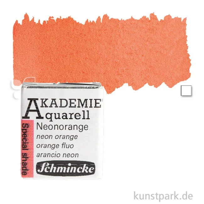 Artikelbild 1 des Artikels “Schmincke AKADEMIE Aquarellfarben 1/2 Napf | 951 Neonorange“