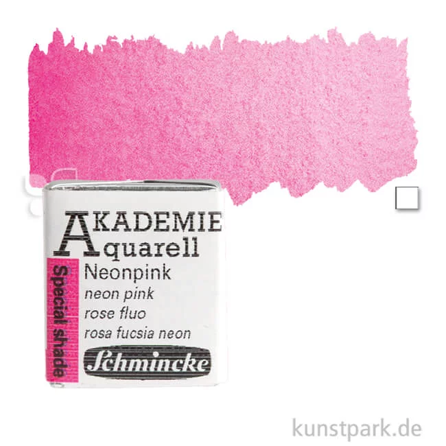 Artikelbild 1 des Artikels “Schmincke AKADEMIE Aquarellfarben 1/2 Napf | 952 Neonpink“