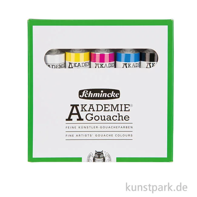 Artikelbild 1 des Artikels “Schmincke AKADEMIE Gouache Primärfarben-Set, 5 x 20 ml “