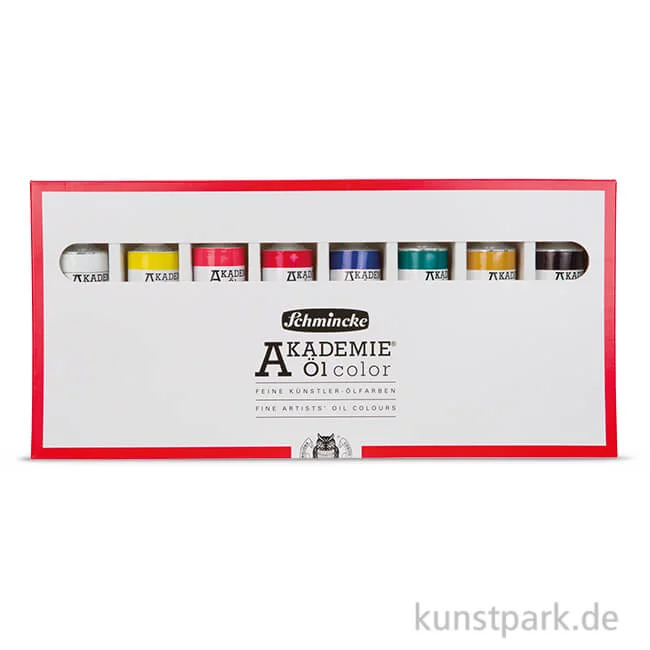 Artikelbild 1 des Artikels “Schmincke AKADEMIE Ölfarben, Kartonset, 8 x 60 ml “