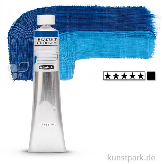 Artikelbild 1 des Artikels “Schmincke AKADEMIE Ölfarben 200 ml Tube | 404 Kobaltblau“