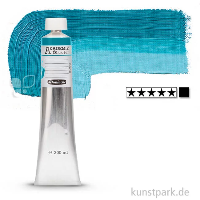 Artikelbild 1 des Artikels “Schmincke AKADEMIE Ölfarben 200 ml Tube | 414 Aquamarin Türkis“