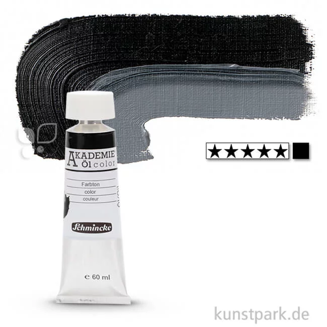 Artikelbild 1 des Artikels “Schmincke AKADEMIE Ölfarben 60 ml Tube | 704 Lampenschwarz“