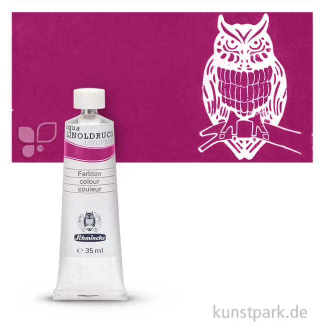 Artikelbild 1 des Artikels “Schmincke AQUA Linoldruck Einzelfarben 35 ml | 330 Magenta“
