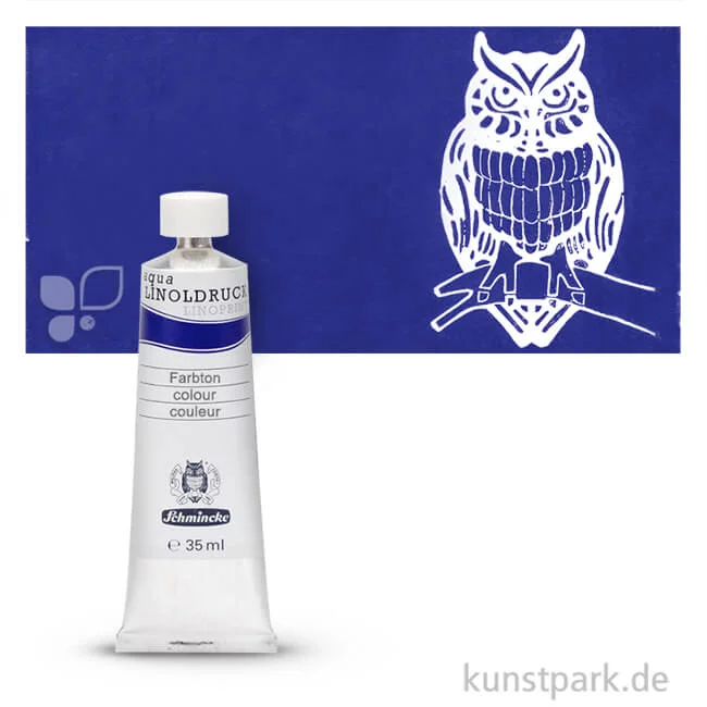 Artikelbild 1 des Artikels “Schmincke AQUA Linoldruck Einzelfarben 35 ml | 430 Ultramarin“