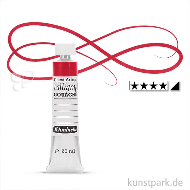 Artikelbild 1 des Artikels “Schmincke CALLIGRAPHY Gouache 20 ml Tube | 321 Krapprot“