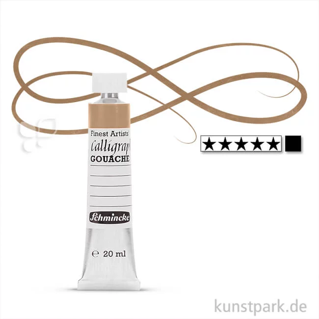 Artikelbild 1 des Artikels “Schmincke CALLIGRAPHY Gouache 20 ml Tube | 870 Goldperl“