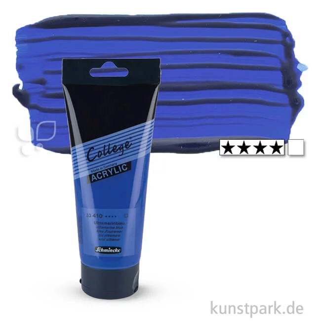 Artikelbild 1 des Artikels “Schmincke COLLEGE Acrylfarben 200 ml Tube | 410 Ultramarinblau“