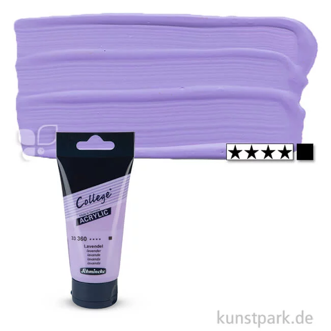Artikelbild 1 des Artikels “Schmincke COLLEGE Acrylfarben 75 ml Tube | 360 Lavendel“