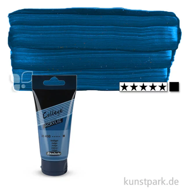 Artikelbild 1 des Artikels “Schmincke COLLEGE Acrylfarben 75 ml Tube | 400 Indigo“