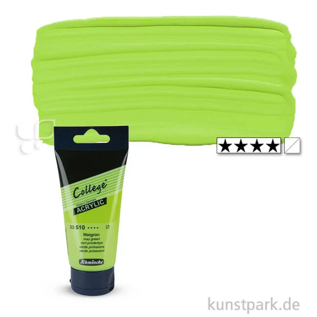 Artikelbild 1 des Artikels “Schmincke COLLEGE Acrylfarben 75 ml Tube | 510 Maigrün“