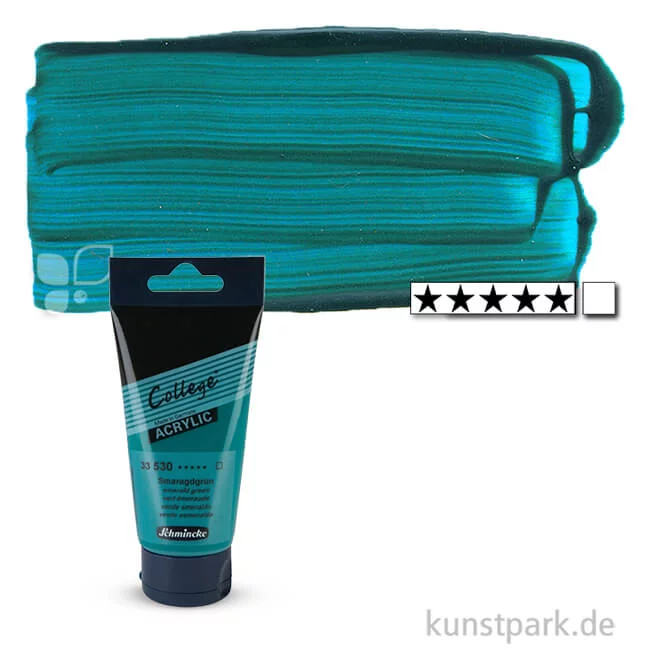 Artikelbild 1 des Artikels “Schmincke COLLEGE Acrylfarben 75 ml Tube | 530 Smaragdgrün“