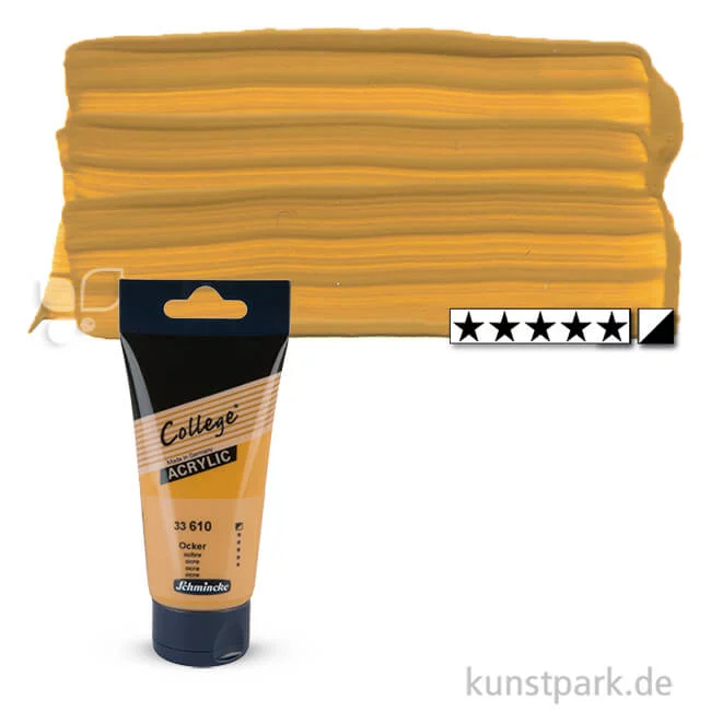Artikelbild 1 des Artikels “Schmincke COLLEGE Acrylfarben 75 ml Tube | 610 Ocker“