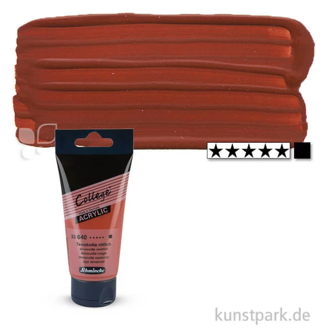 Artikelbild 1 des Artikels “Schmincke COLLEGE Acrylfarben 75 ml Tube | 640 Terrakotta rötlich“