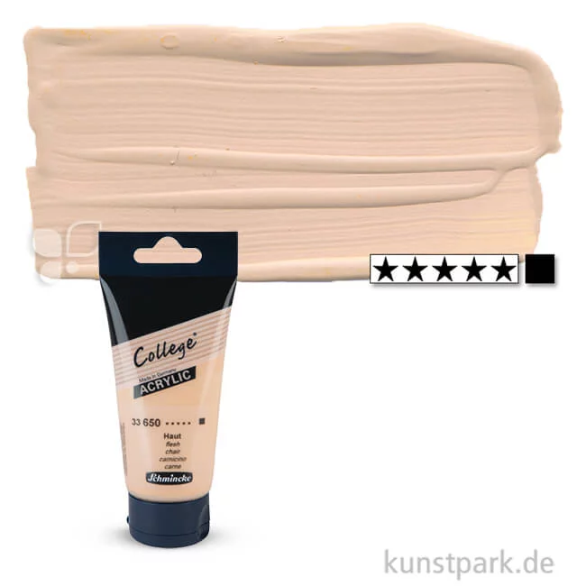Artikelbild 1 des Artikels “Schmincke COLLEGE Acrylfarben 75 ml Tube | 650 Beige rötlich“