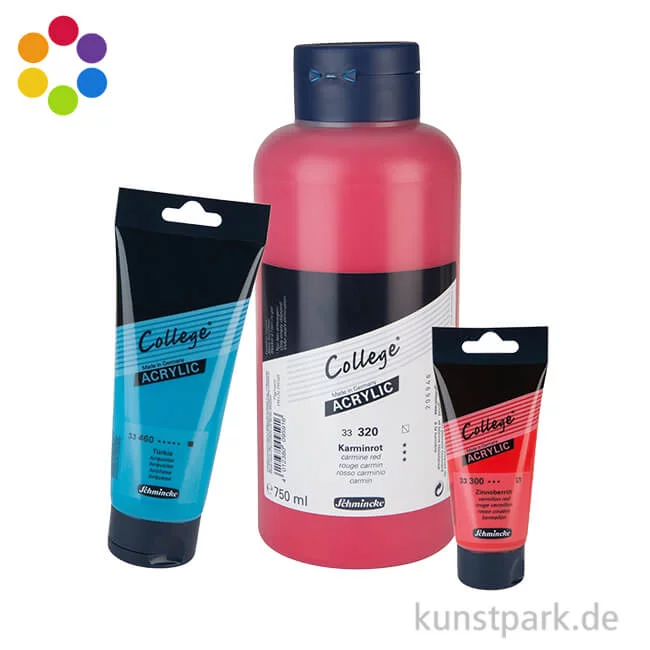 Artikelbild 1 des Artikels “Schmincke COLLEGE Acrylfarben “