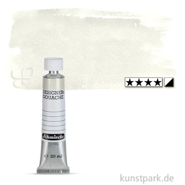 Artikelbild 1 des Artikels “Schmincke HKS Designer Gouache 20 ml Tube | 198 Mischweiß“