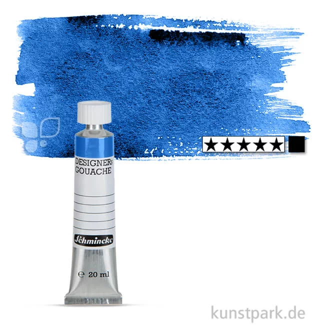 Artikelbild 1 des Artikels “Schmincke HKS Designer Gouache 20 ml Tube | 442 Ultramarinblau dunkel“