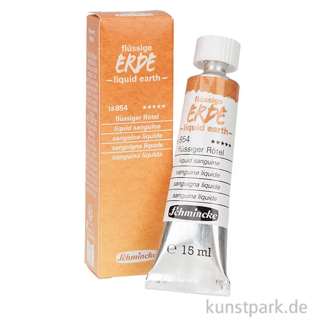 Artikelbild 1 des Artikels “Schmincke Flüssige Erde - Rötel, 15 ml “