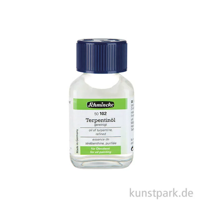 Artikelbild 1 des Artikels “Schmincke Terpentinöl gereinigt, Verdünnung 60 ml“