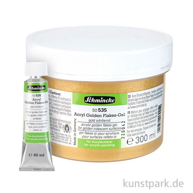 Artikelbild 1 des Artikels “Schmincke Golden Flakes-Gel “